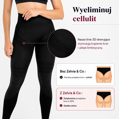 Leggings Moldeadores 3D | Push-Up + Efecto Anticelulitis